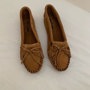 Never been worn/Brand New Minnetonka moccasins